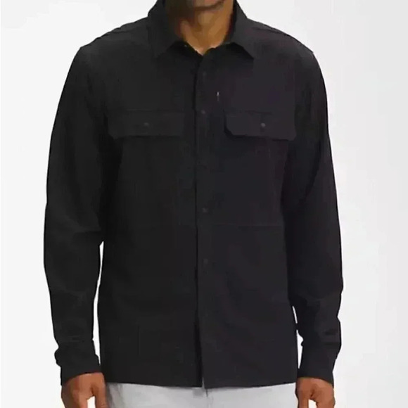 The North Face Long-Sleeve Sun Shirt Black - Picture 1 of 5